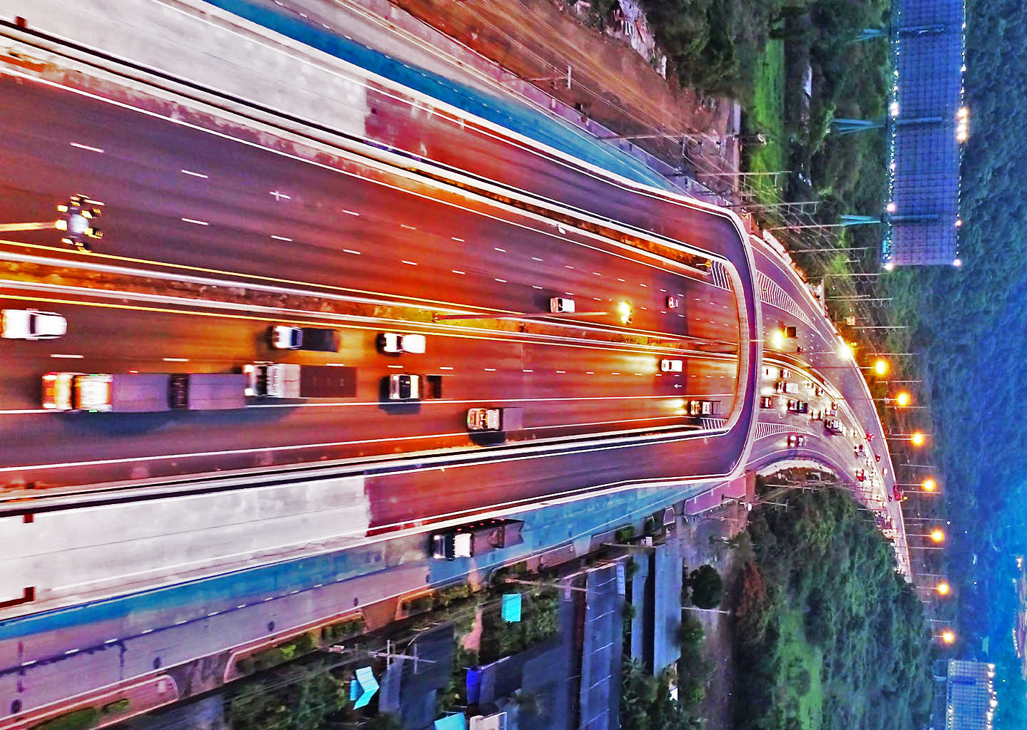 ก่อสร้างสะพานกลับรถบนทางหลวง    หมายเลข 2 ที่ กม.43 – 44(ขาเข้าและขาออก)   รวมทางคู่ขนาน จ. นครราชสีมา